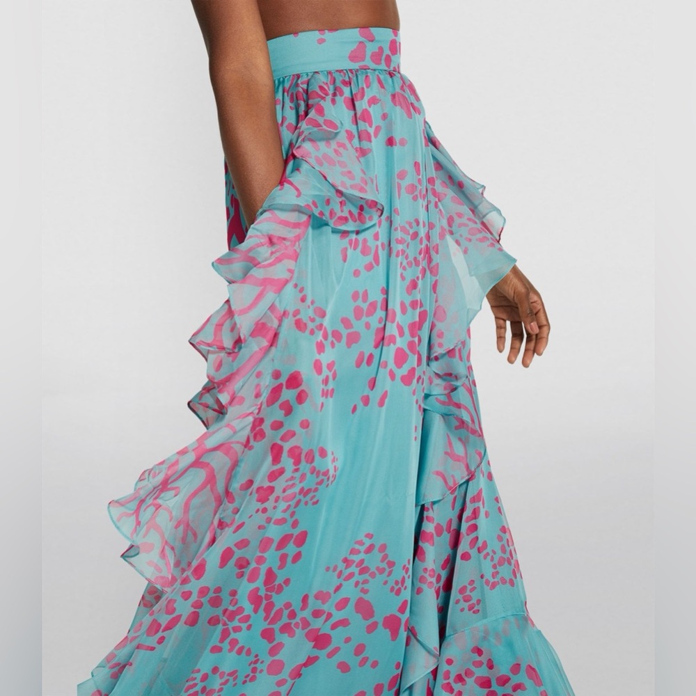 NWT PatBo coral maxi skirt
